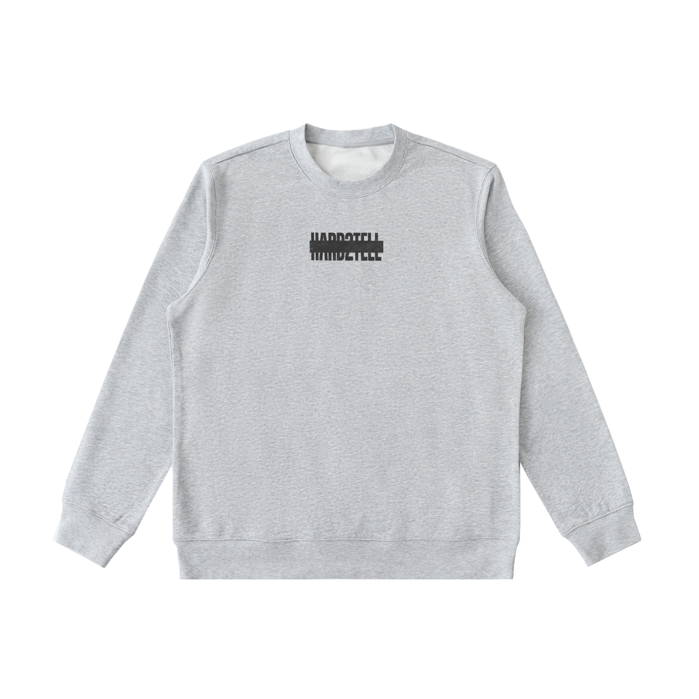 HARD2TELL Essential Crewneck Noir