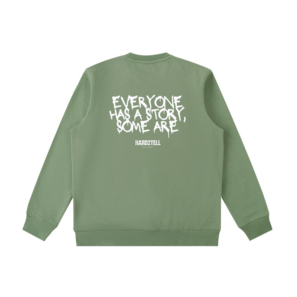 HARD2TELL Essential Crewneck Blache