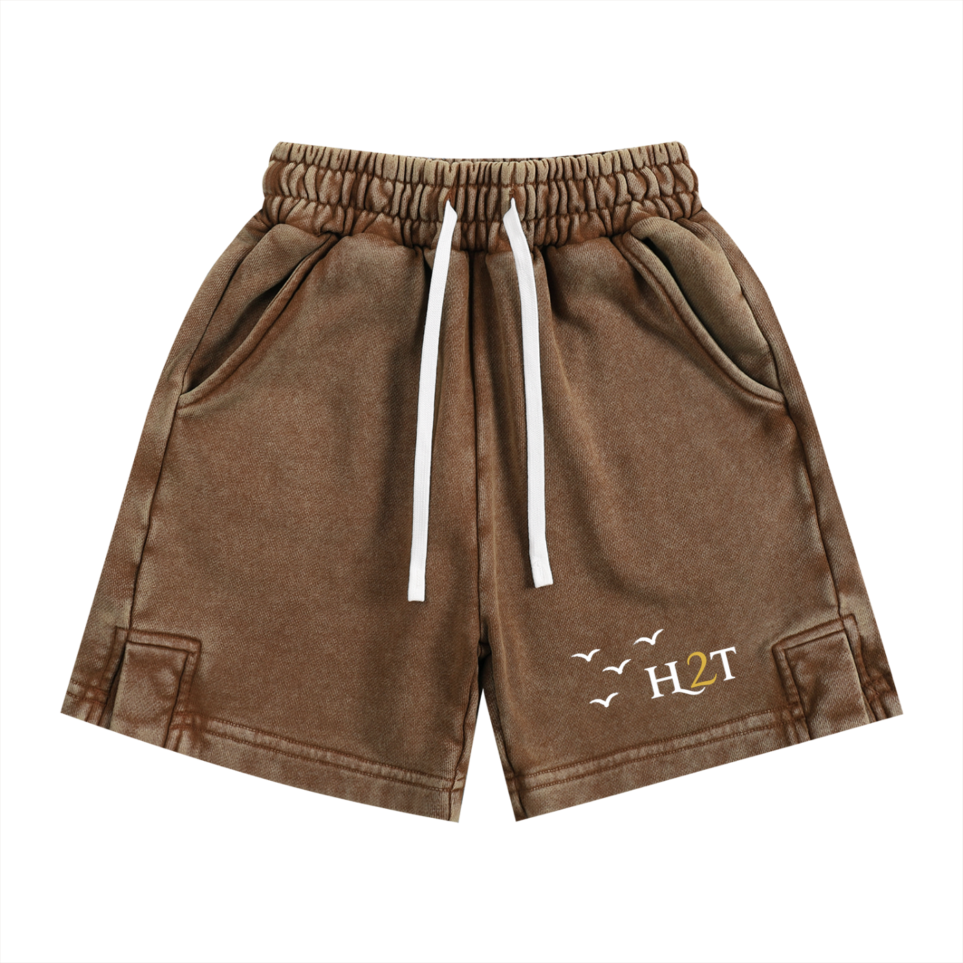 H2T Snow Washed Kids' Shorts