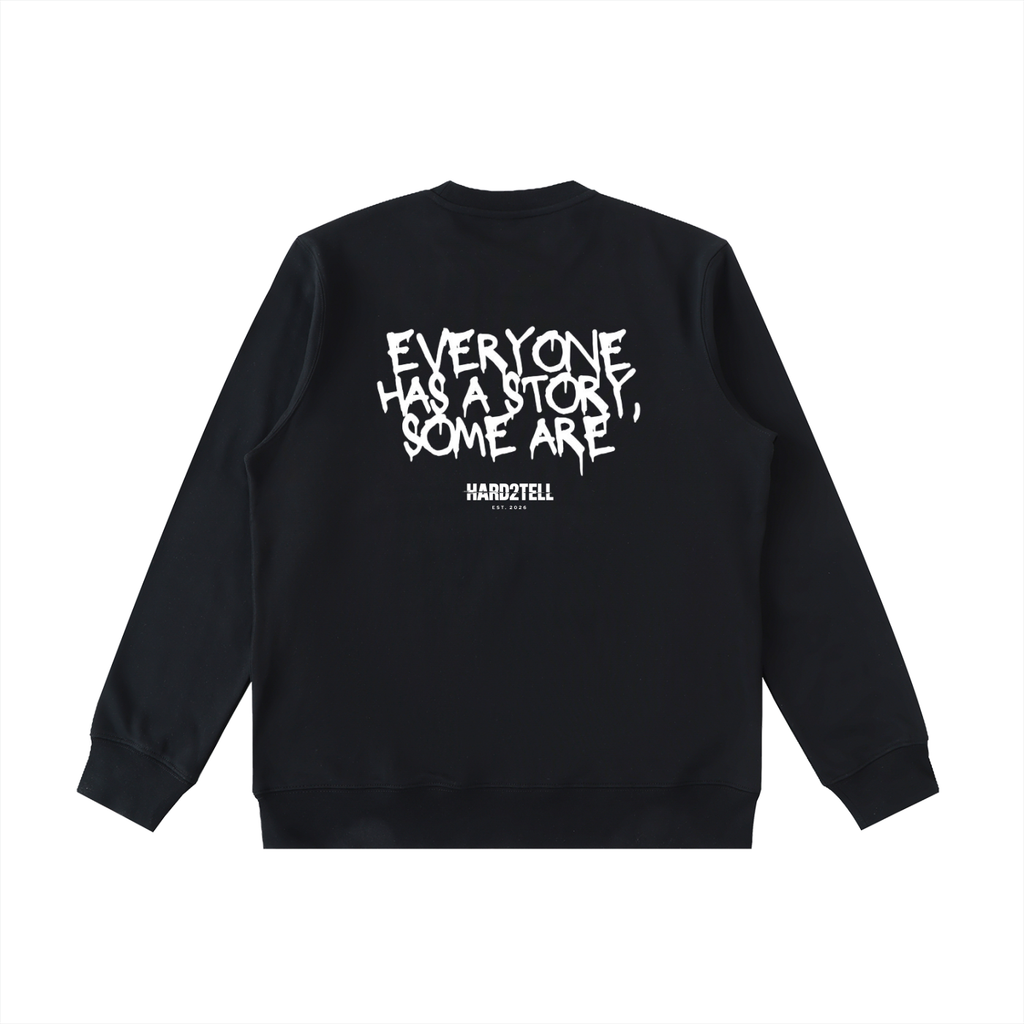 HARD2TELL Essential Crewneck Blache