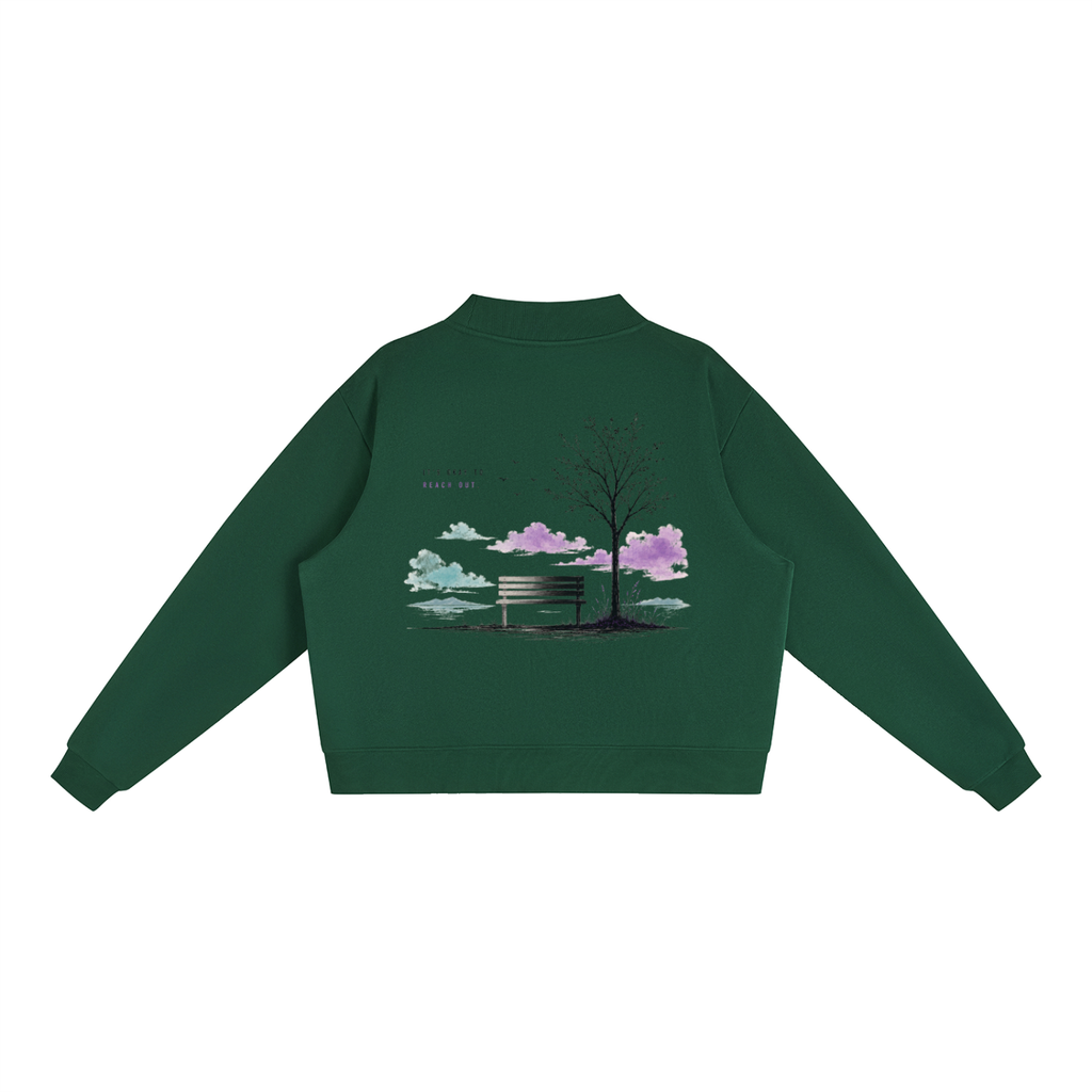 It's Okay To Reach Out Mock-Neck