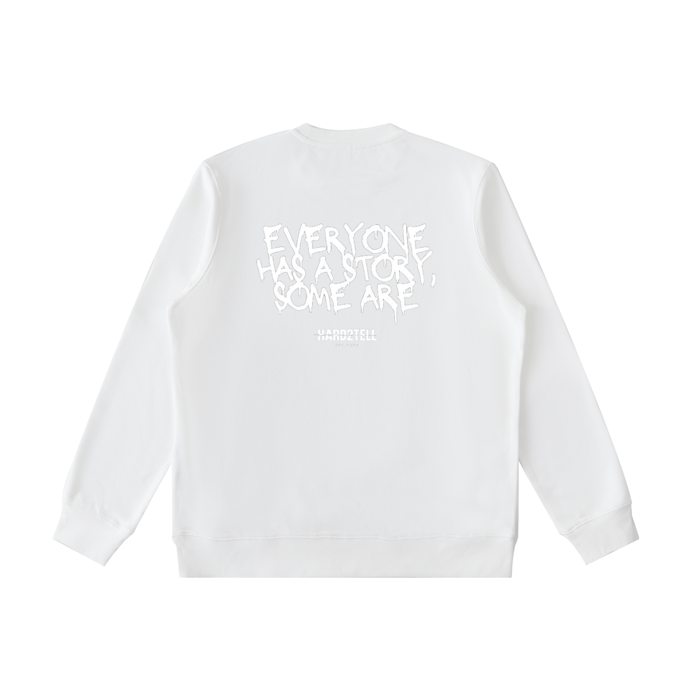 HARD2TELL Essential Crewneck Blache