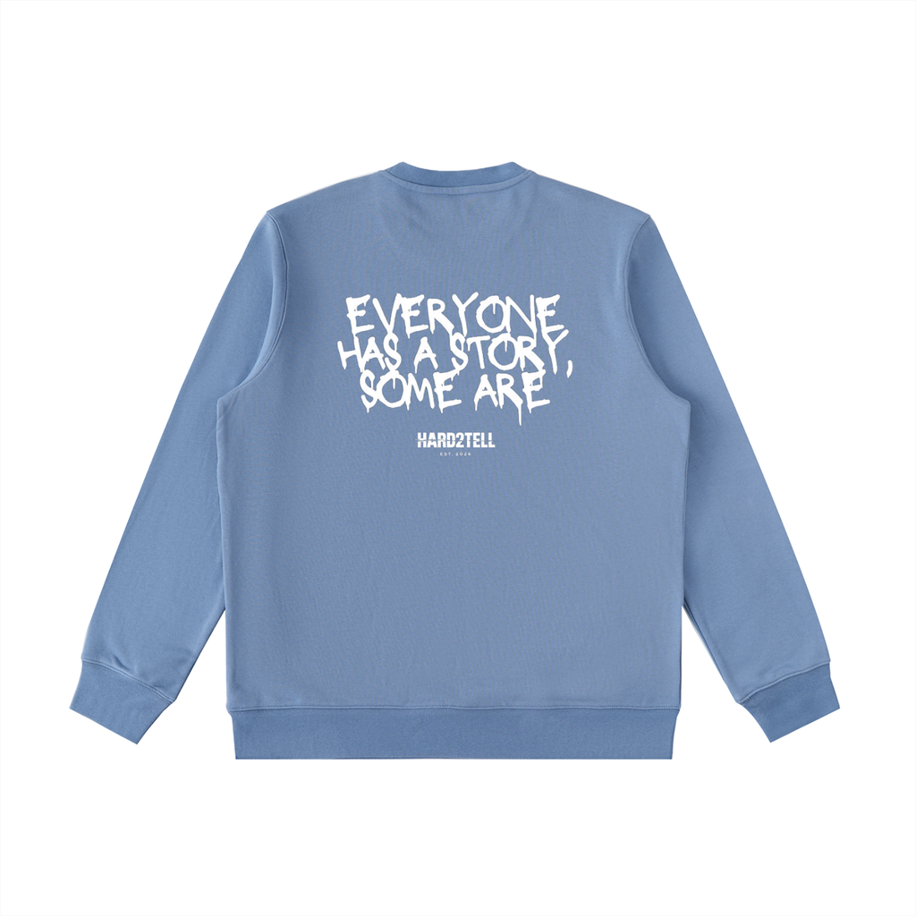 HARD2TELL Essential Crewneck Blache