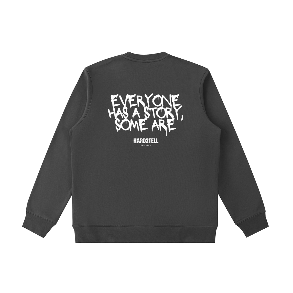 HARD2TELL Essential Crewneck Blache