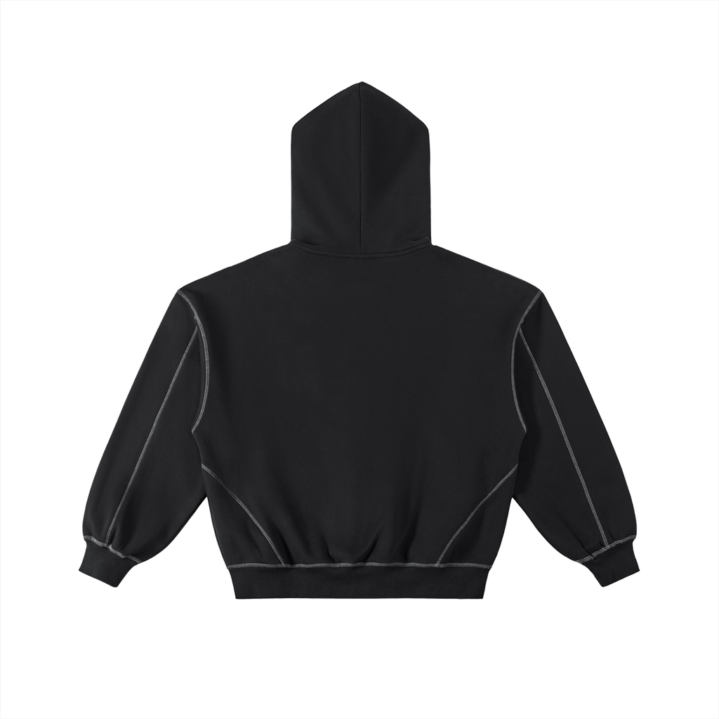 Stay A While Boxy Fleece Zip Up