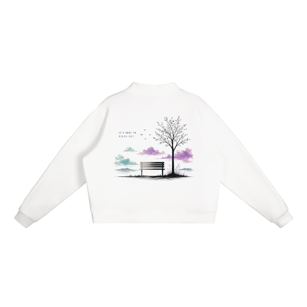 It's Okay To Reach Out Mock-Neck