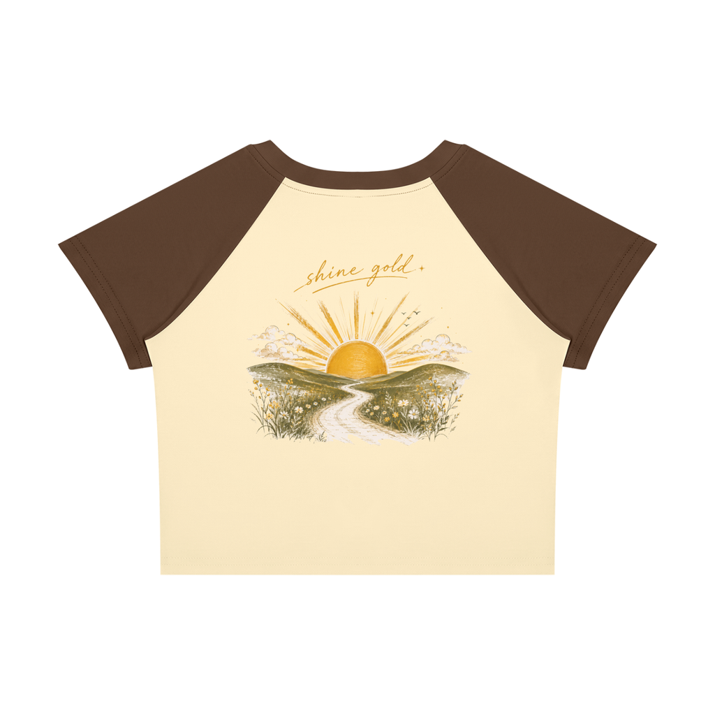 Women’s Raglan Color Block Baby T-Shirt