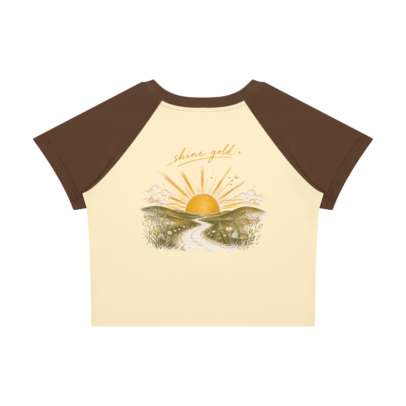 Women’s Raglan Color Block Baby T-Shirt