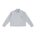 Crested Boxy Button-Up