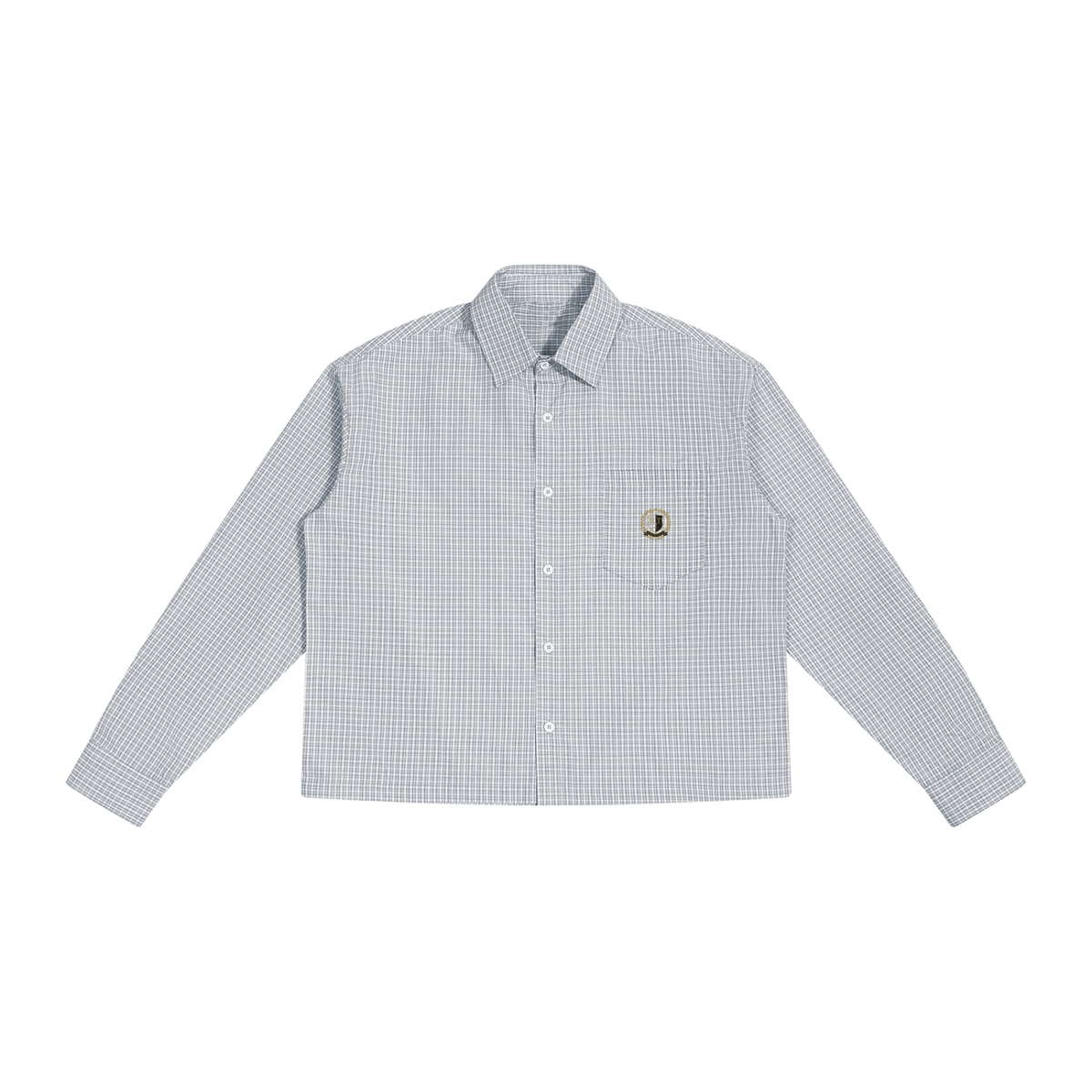 Crested Boxy Button-Up