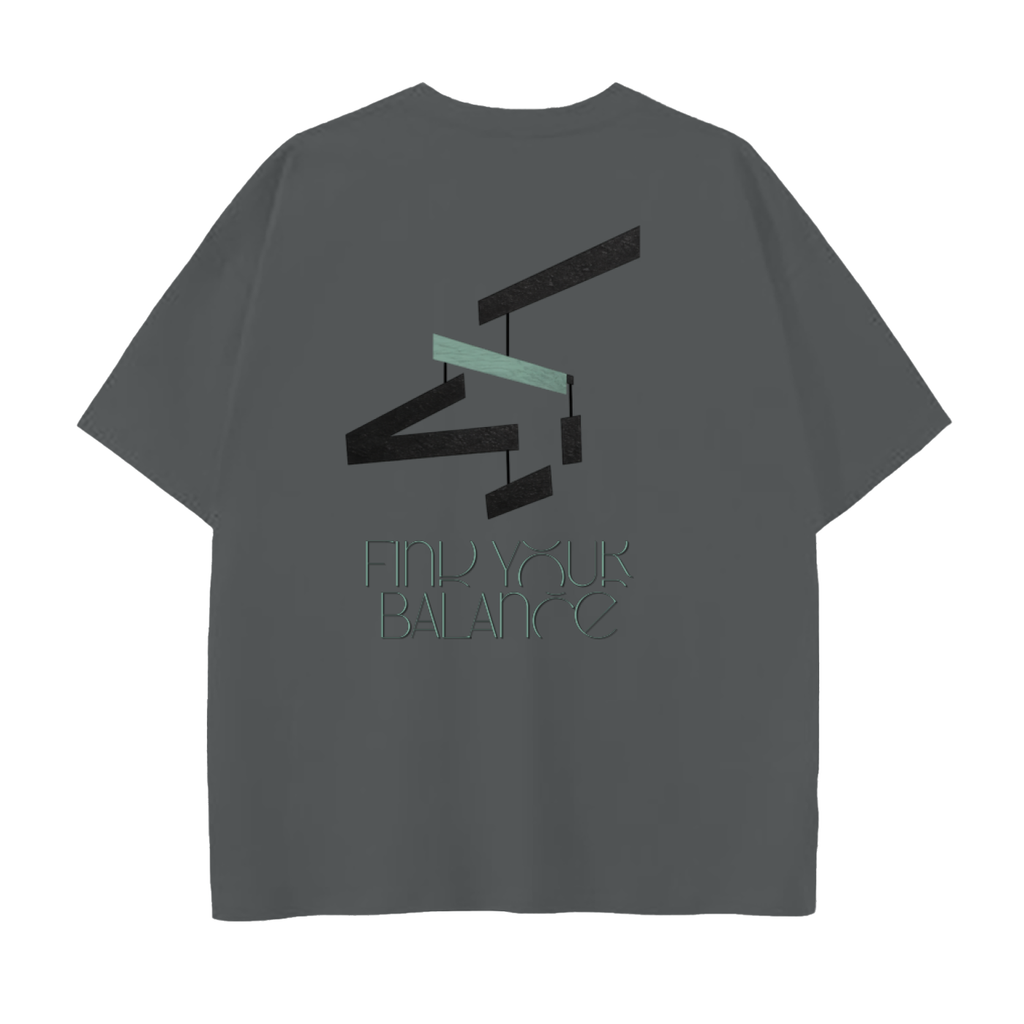 Find Your Balance Drop Shoulder Tee