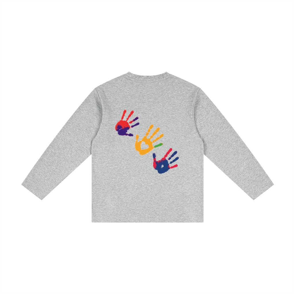Kid's Drop Shoulder Long Sleeve T-Shirt