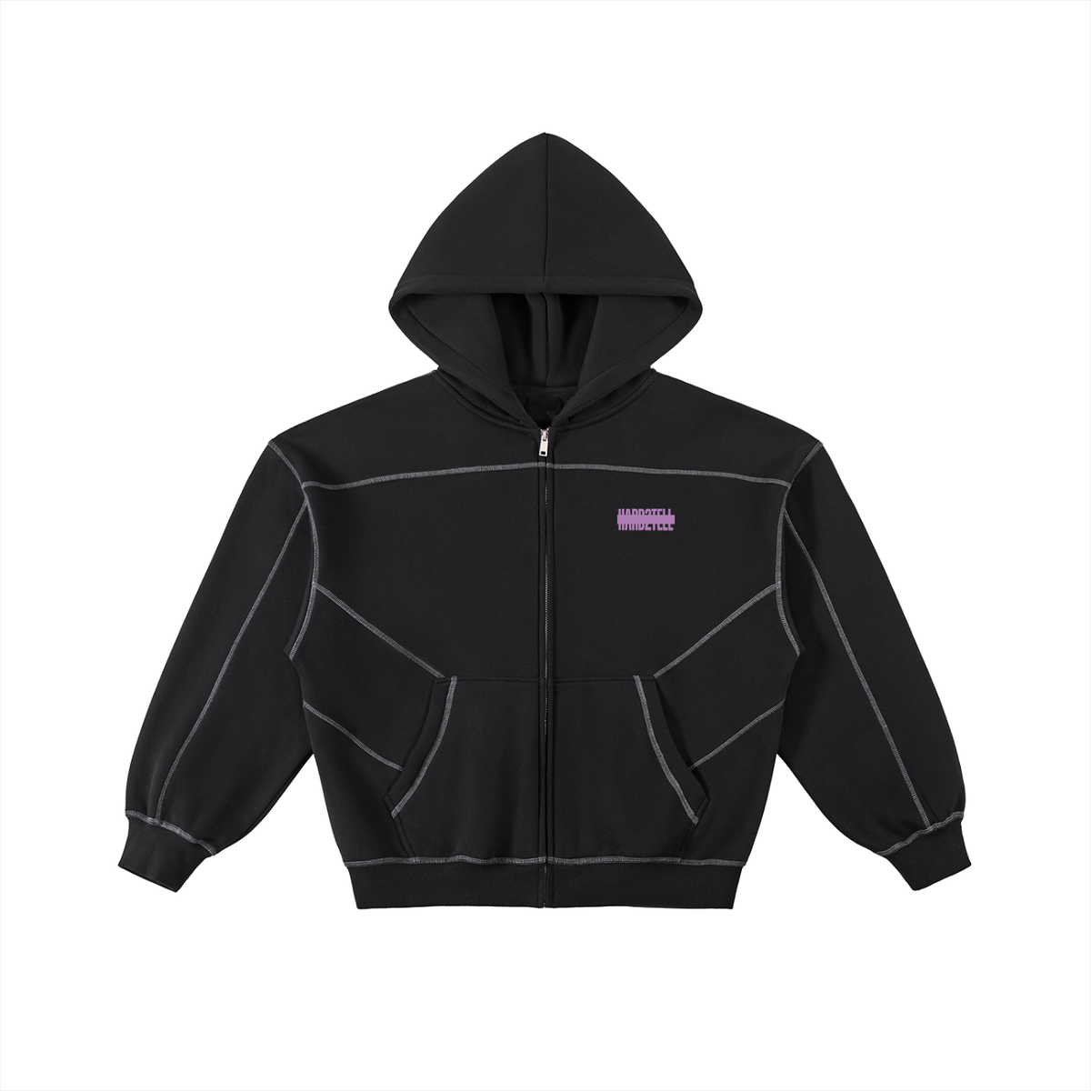 Stay A While Boxy Fleece Zip Up