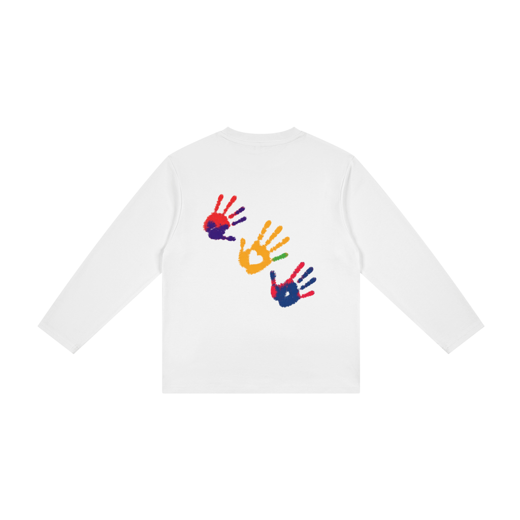 Kid's Drop Shoulder Long Sleeve T-Shirt
