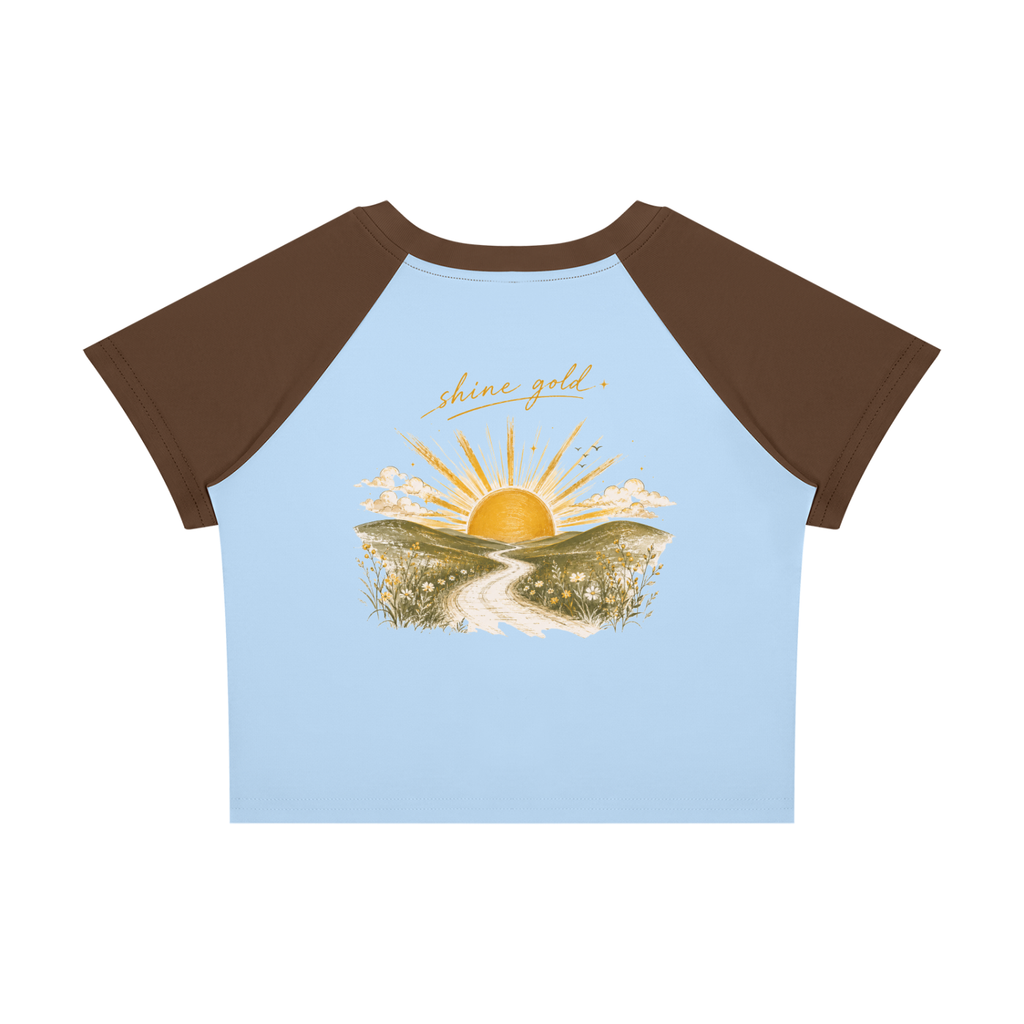 Women’s Raglan Color Block Baby T-Shirt