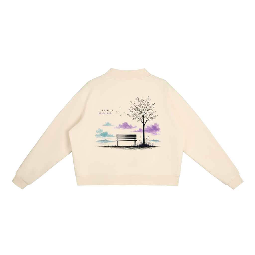 It's Okay To Reach Out Mock-Neck