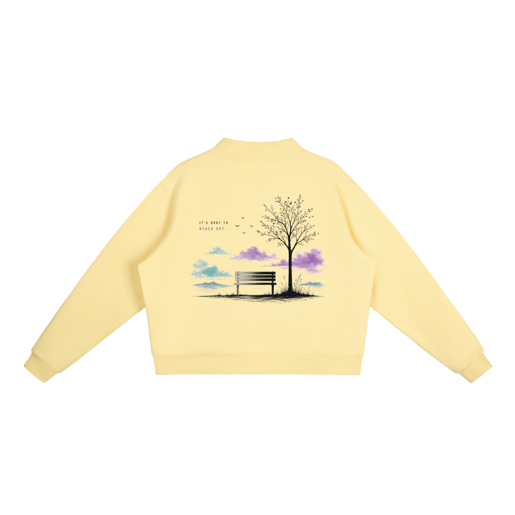 It's Okay To Reach Out Mock-Neck