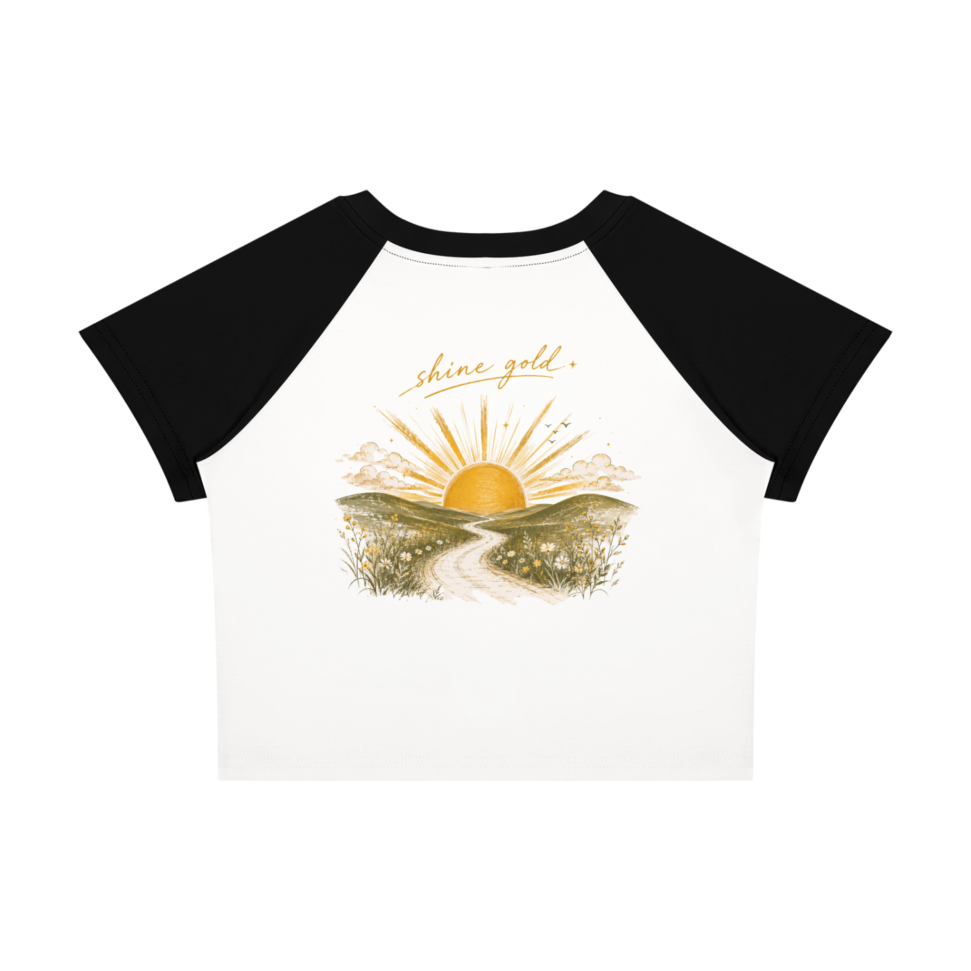 Women’s Raglan Color Block Baby T-Shirt