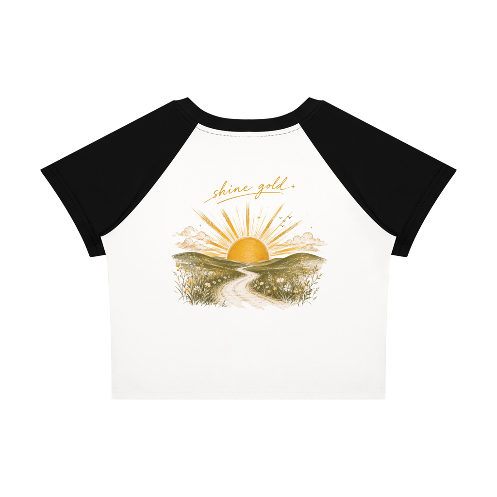 Women’s Raglan Color Block Baby T-Shirt