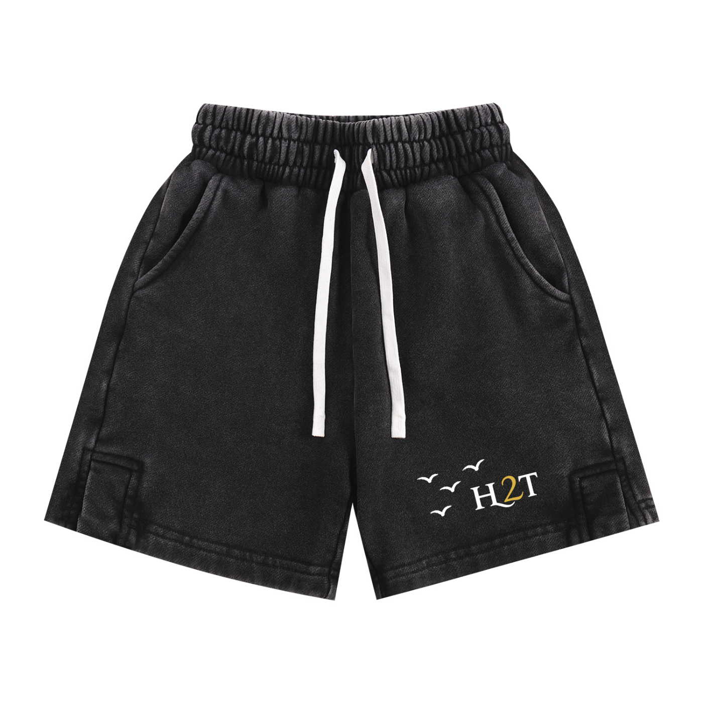 H2T Snow Washed Kids' Shorts