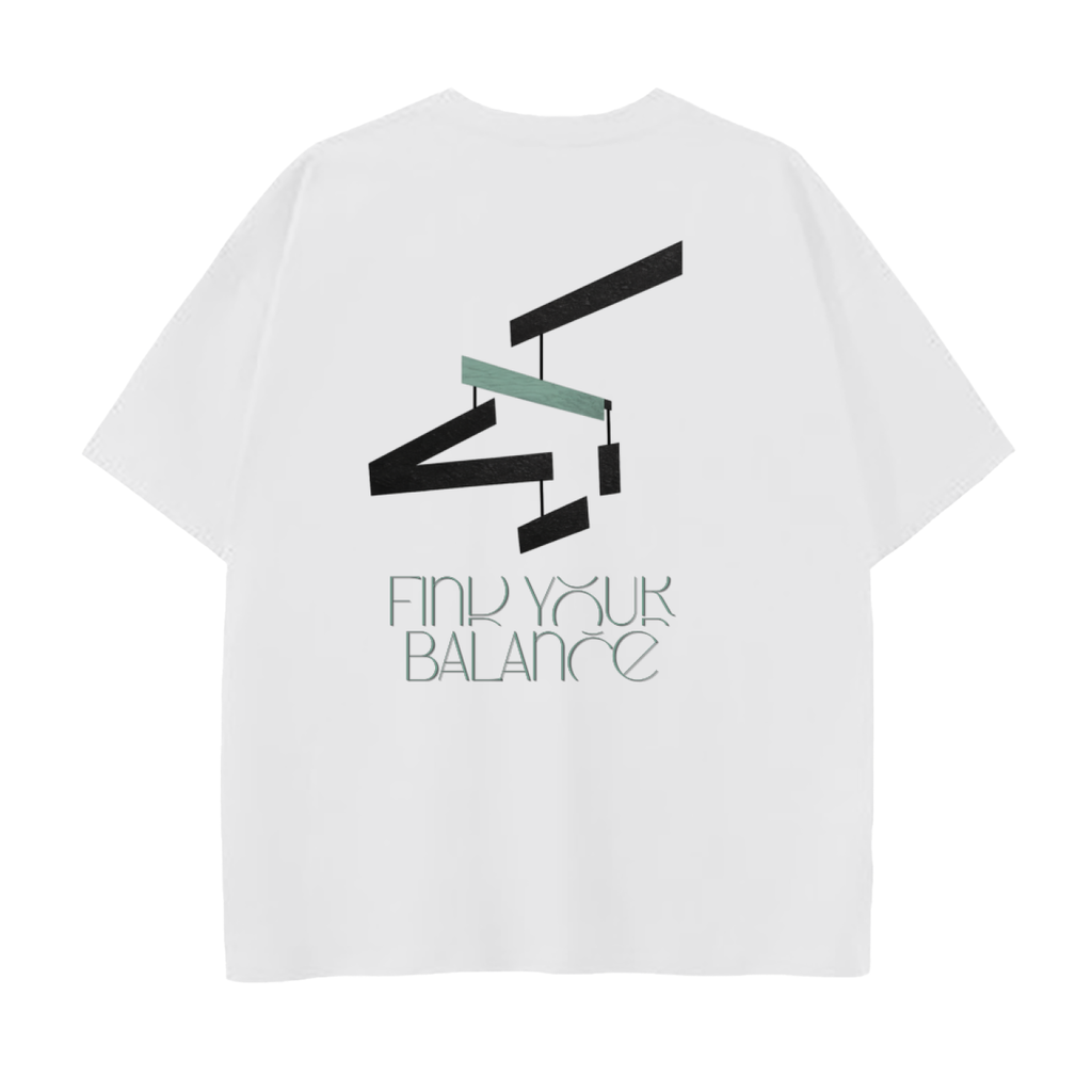 Find Your Balance Drop Shoulder Tee