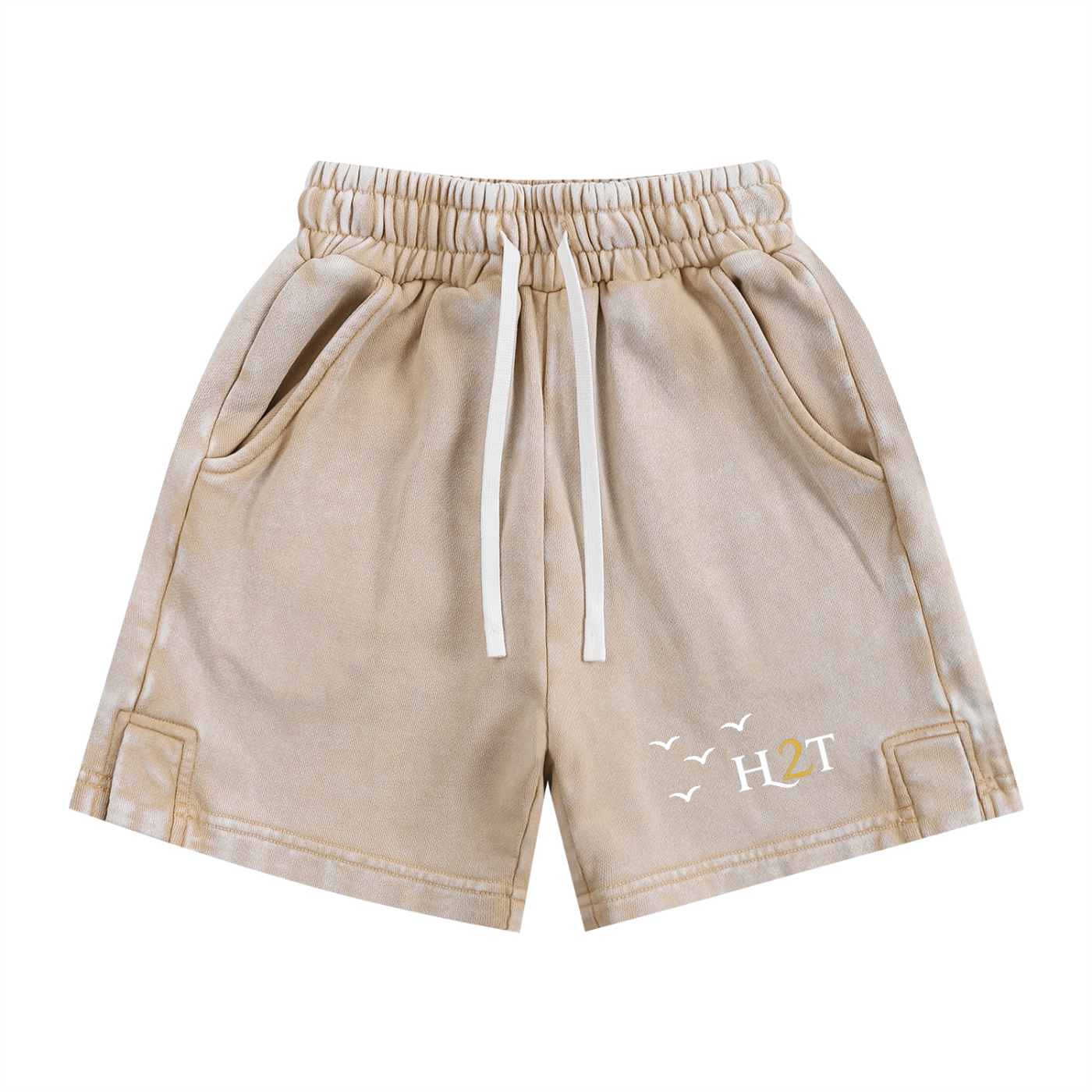 H2T Snow Washed Kids' Shorts
