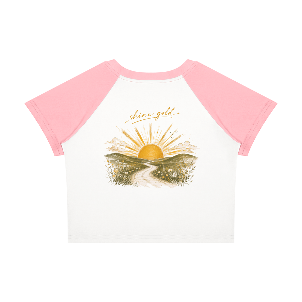 Women’s Raglan Color Block Baby T-Shirt