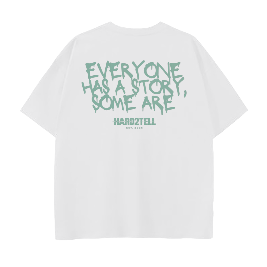 Signature Everyone Has A Story Drop Shoulder Tee