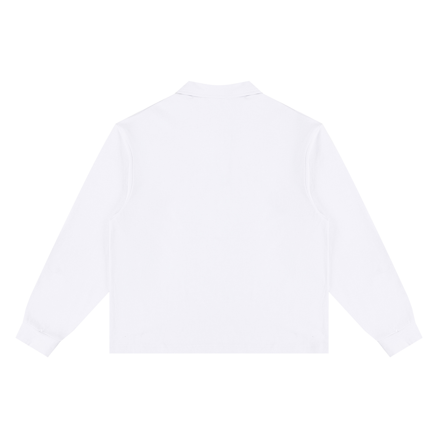 Crested Rugby Long Sleeve Polo