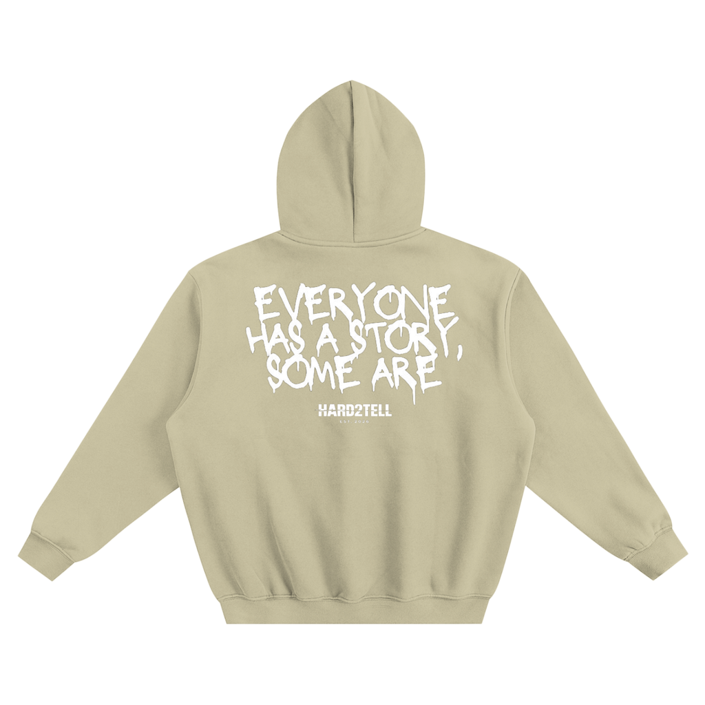 Everyone Has A Story Fleeced Hoodie