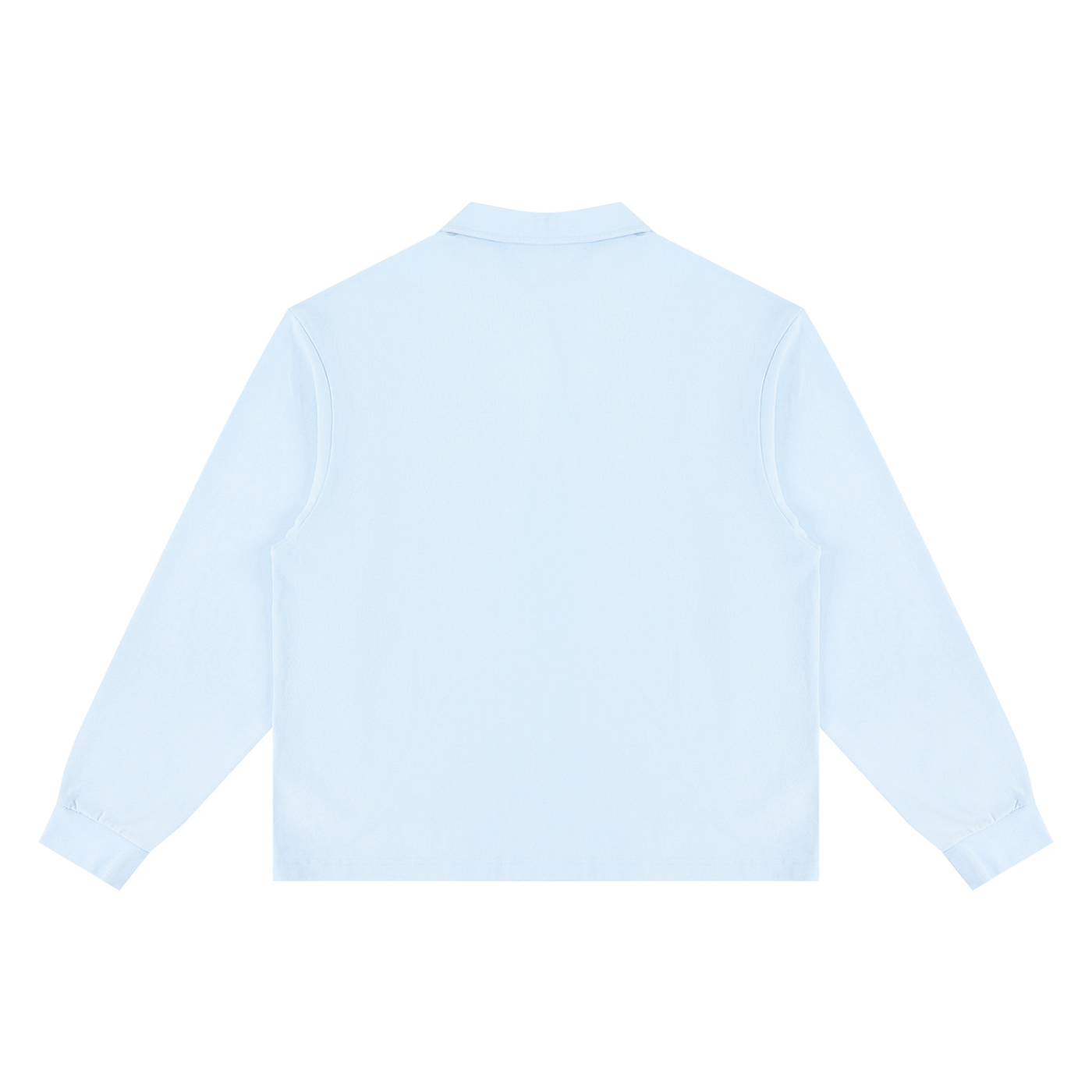 Crested Rugby Long Sleeve Polo