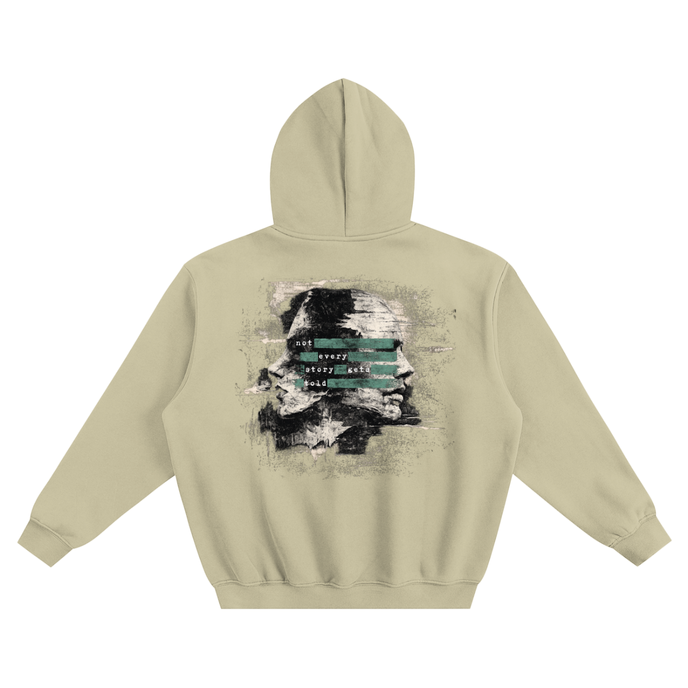 Not Every Story Gets Told Fleeced Hoodie