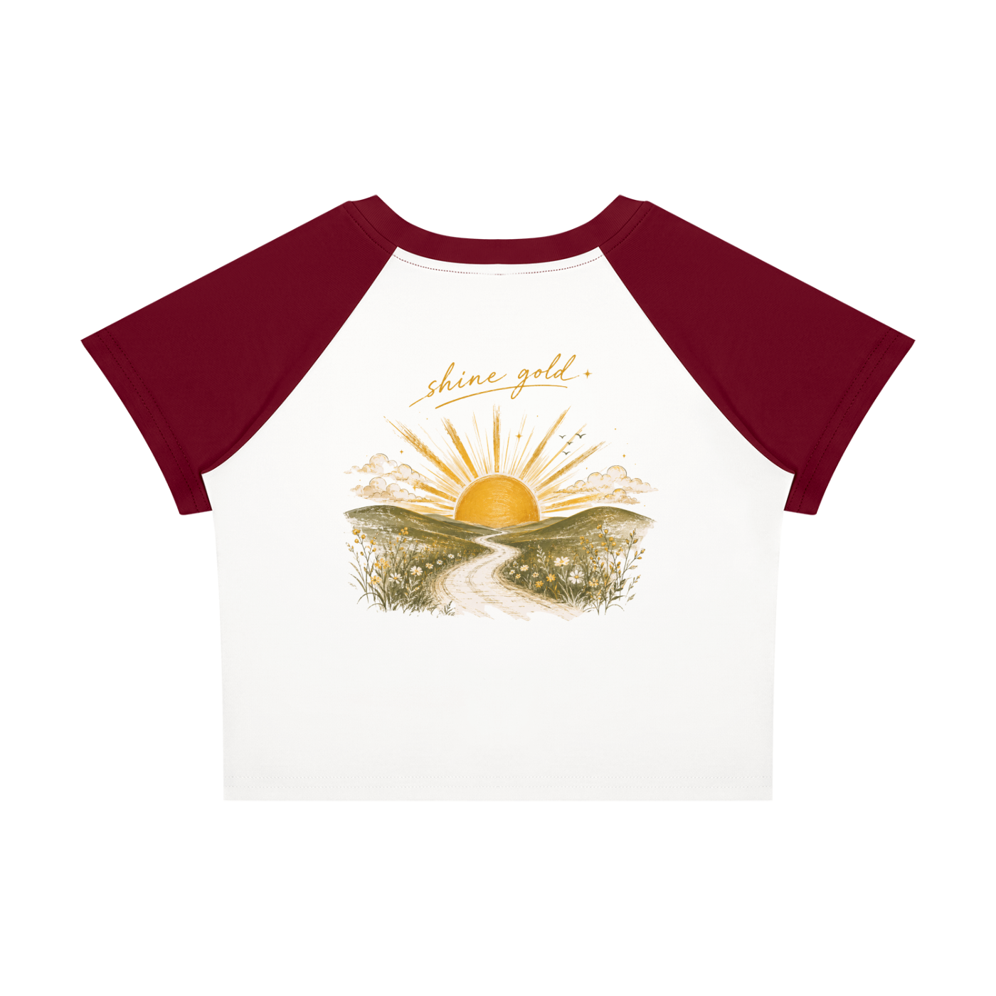 Women’s Raglan Color Block Baby T-Shirt