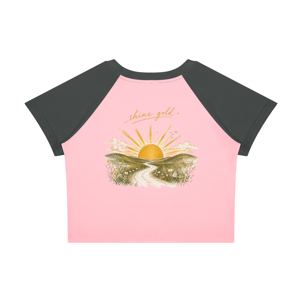 Women’s Raglan Color Block Baby T-Shirt