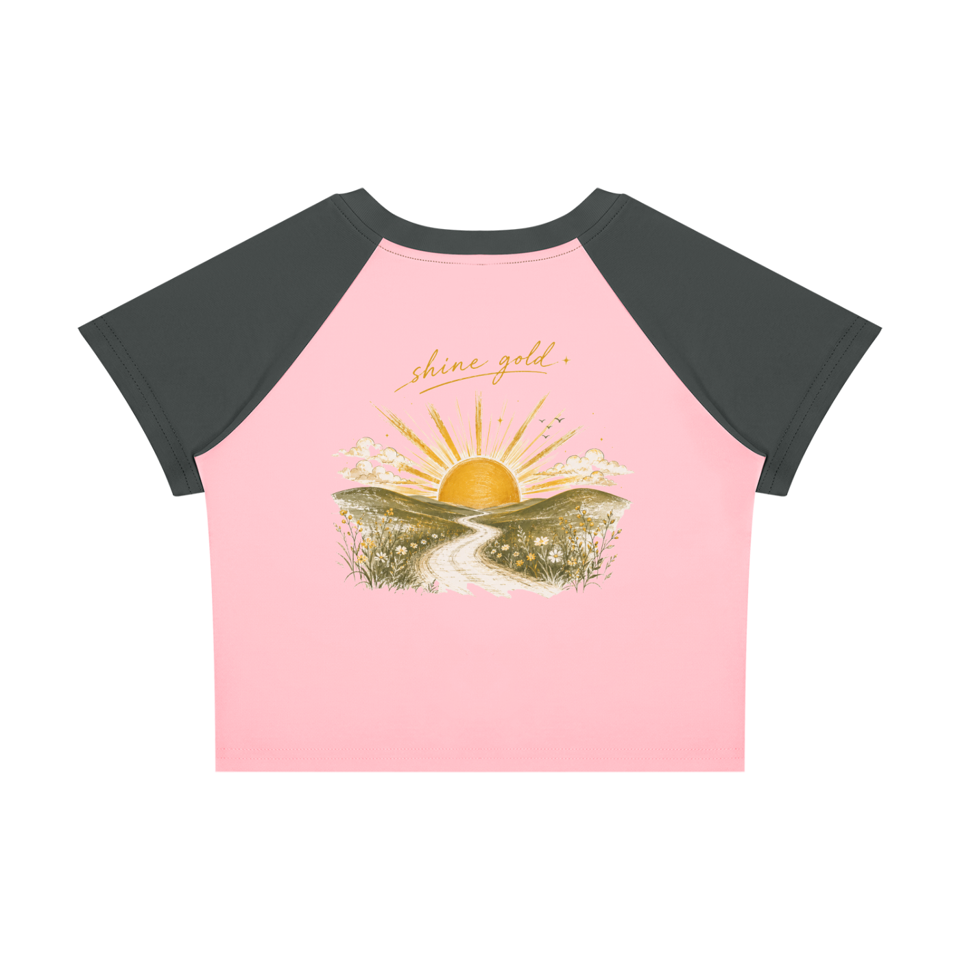 Women’s Raglan Color Block Baby T-Shirt