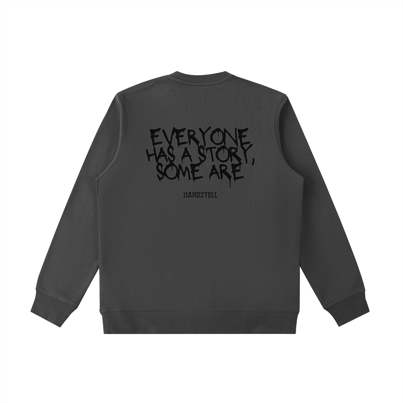 HARD2TELL Essential Crewneck Noir