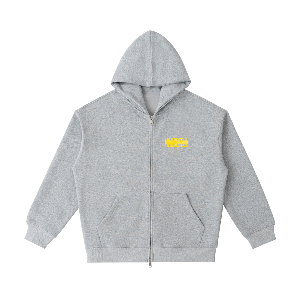 Diamond Art Zip-Up Hoodie