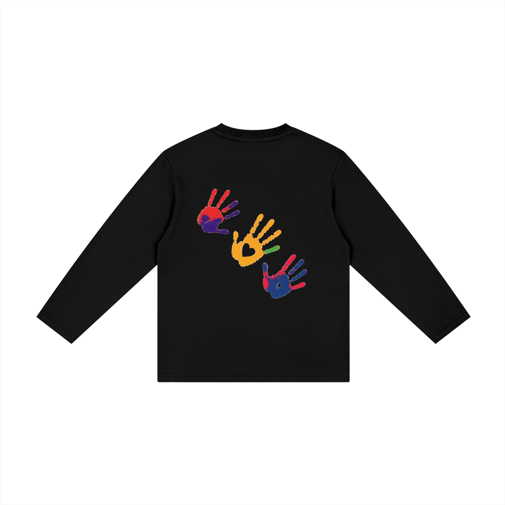 Kid's Drop Shoulder Long Sleeve T-Shirt