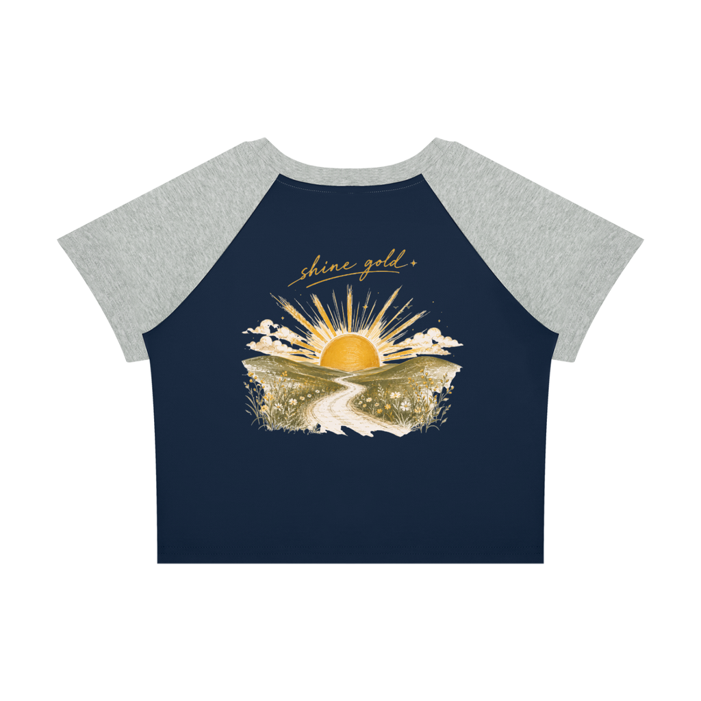 Women’s Raglan Color Block Baby T-Shirt