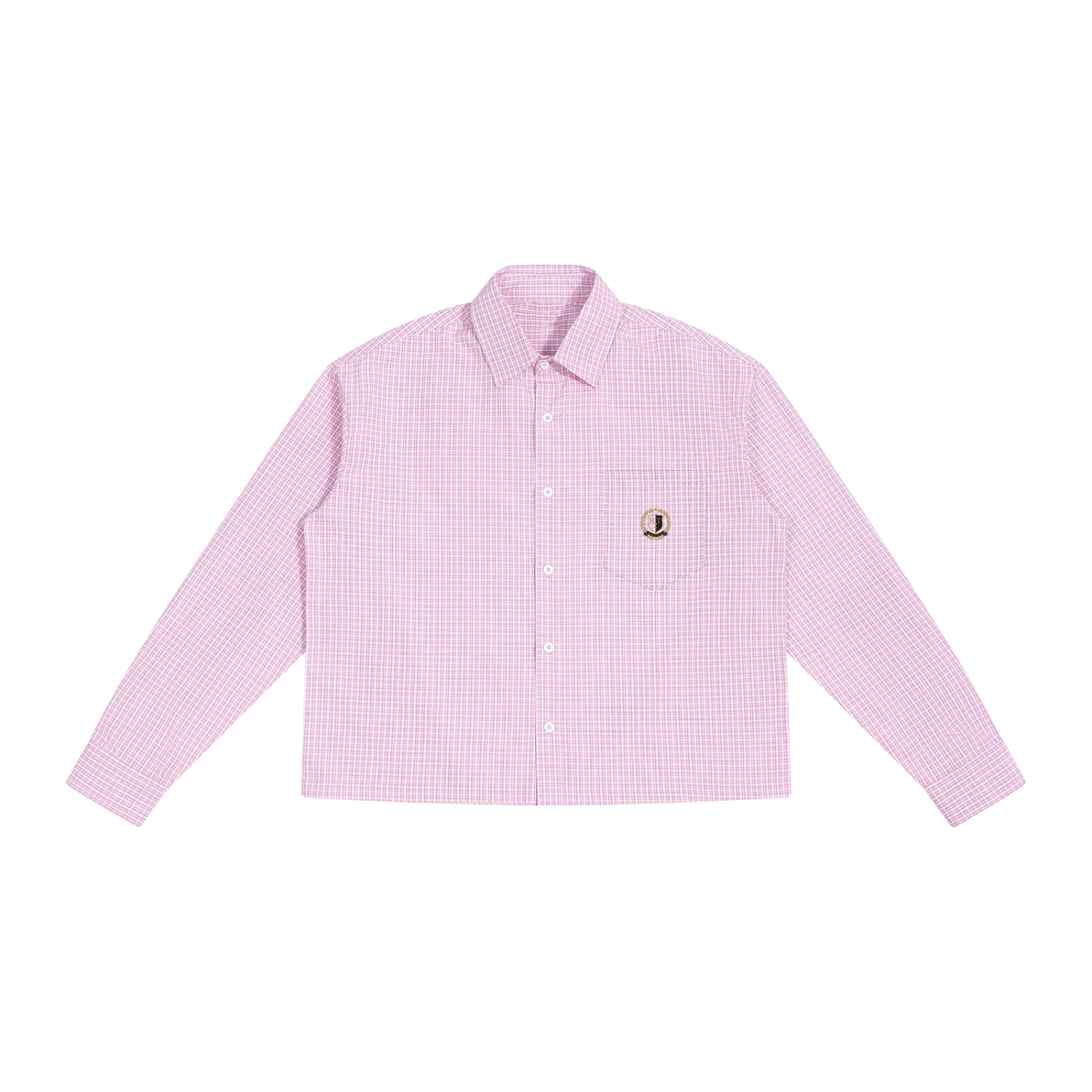 Crested Boxy Button-Up