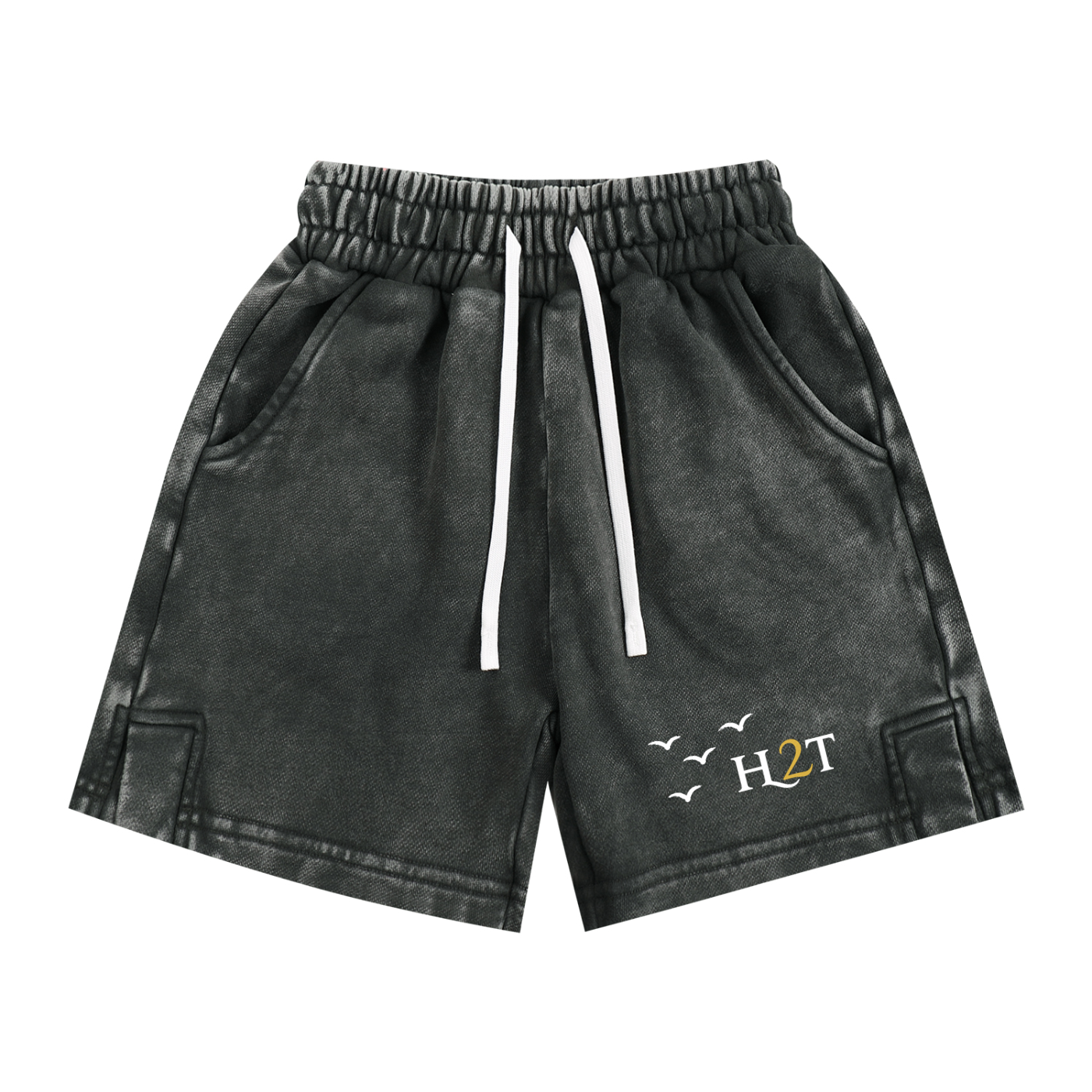 H2T Snow Washed Kids' Shorts