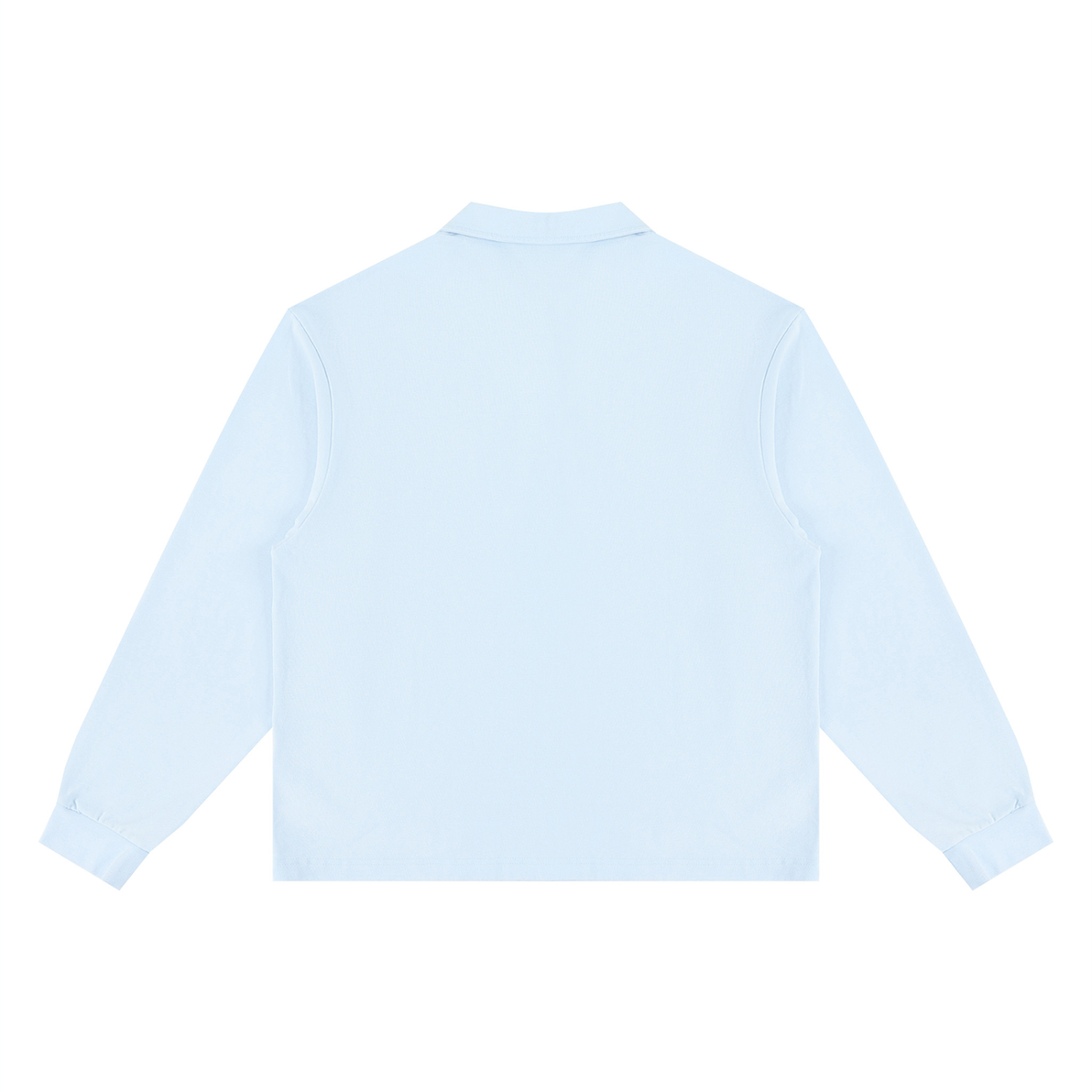 Crested Rugby Long Sleeve Polo
