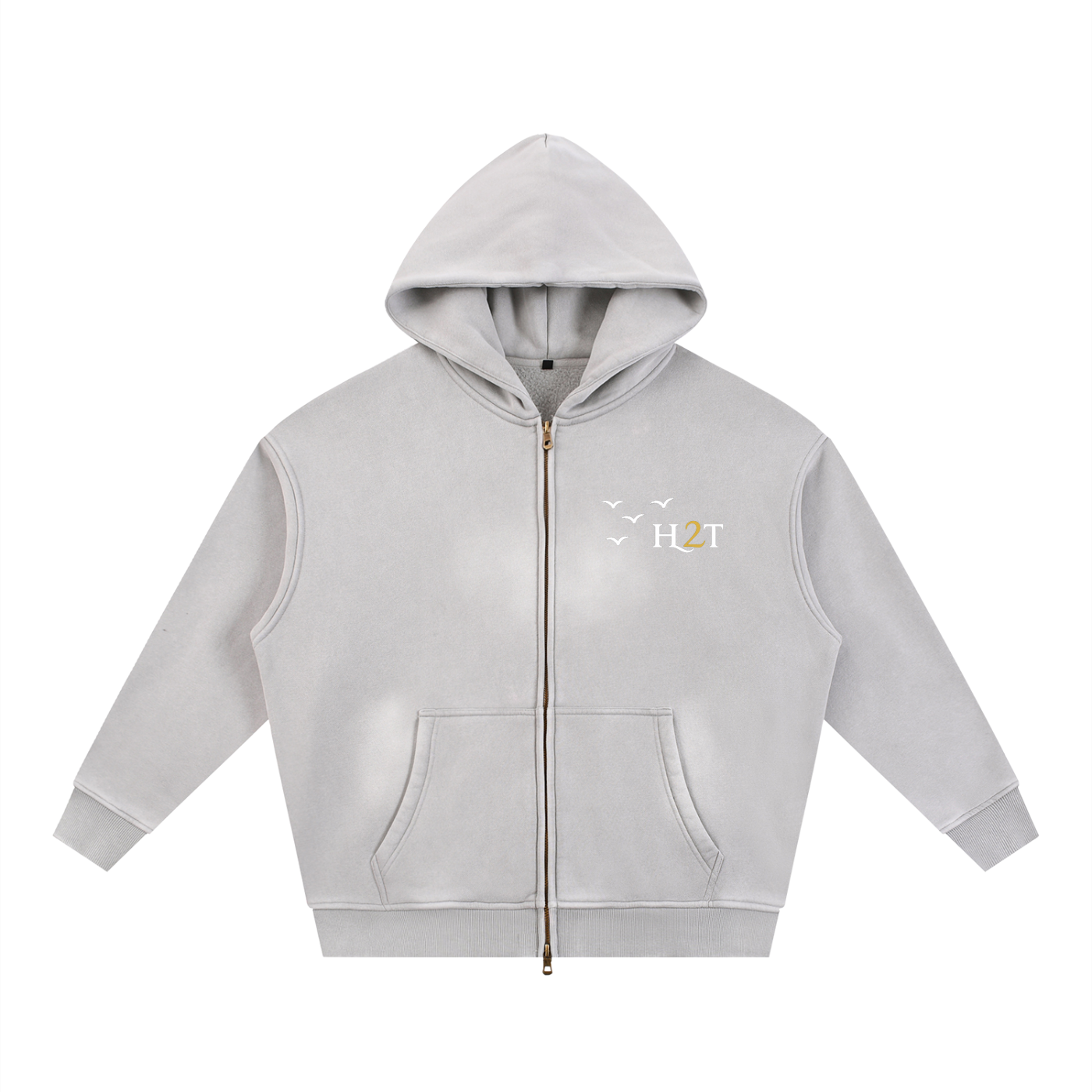H2T Faded Zip Hoodie