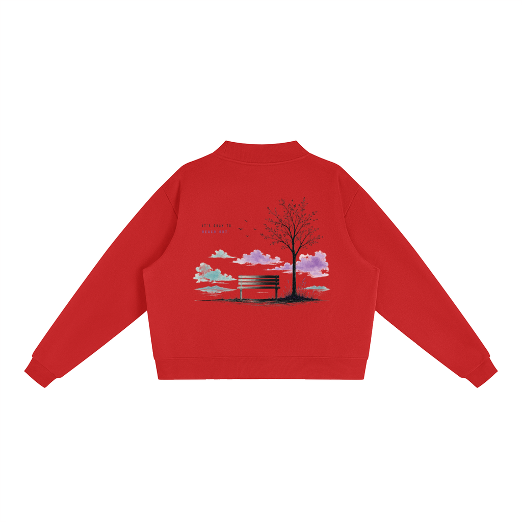 It's Okay To Reach Out Mock-Neck