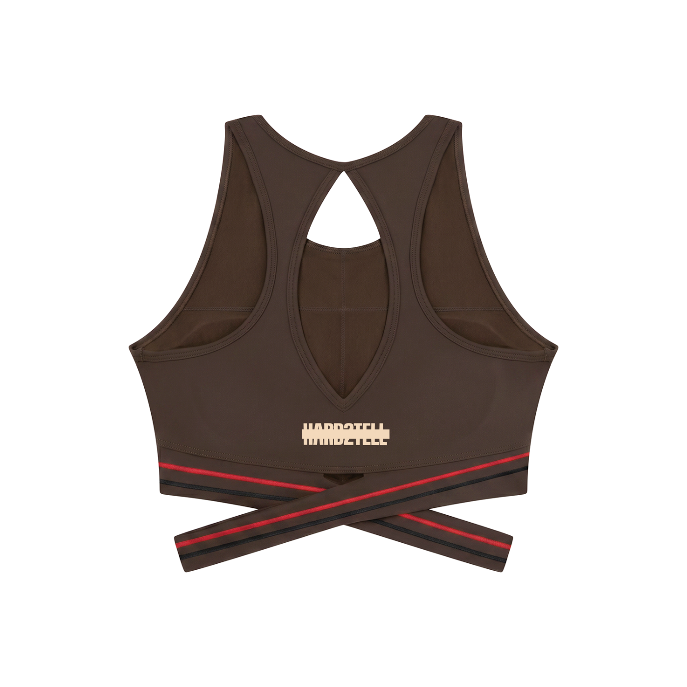 HARD2TELL Cross Band Sports Bra